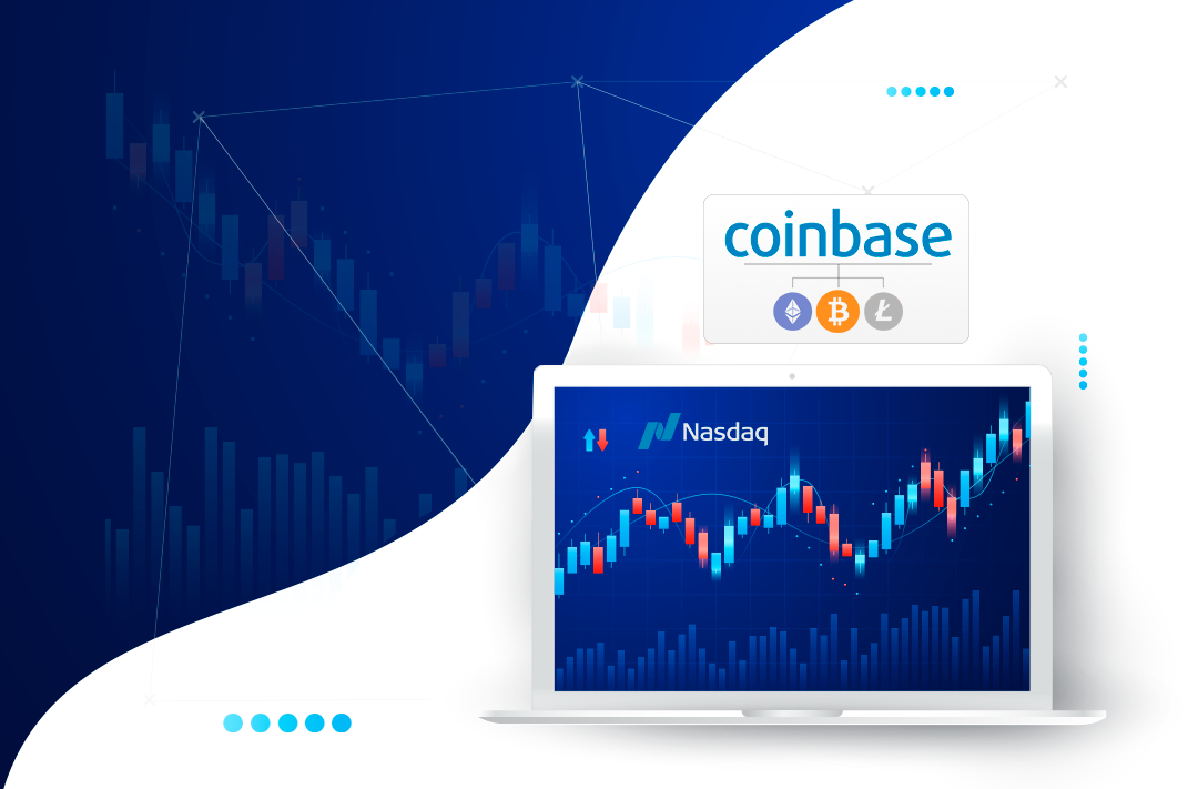 Акции биржи Coinbase теперь торгуются на Nasdaq 