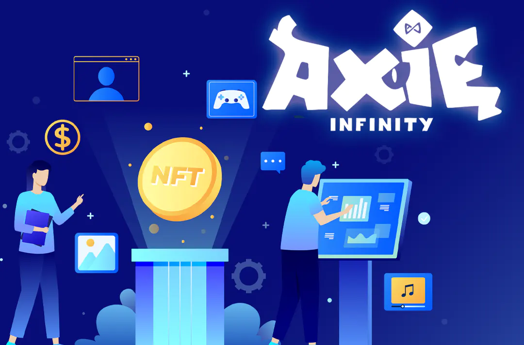 ​Продажи игровой серии NFT Axie Infinity превысили 4 млрд долларов