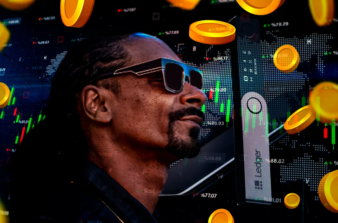 ​Рэпер Snoop Dogg стал обладателем золотого криптокошелька Ledger