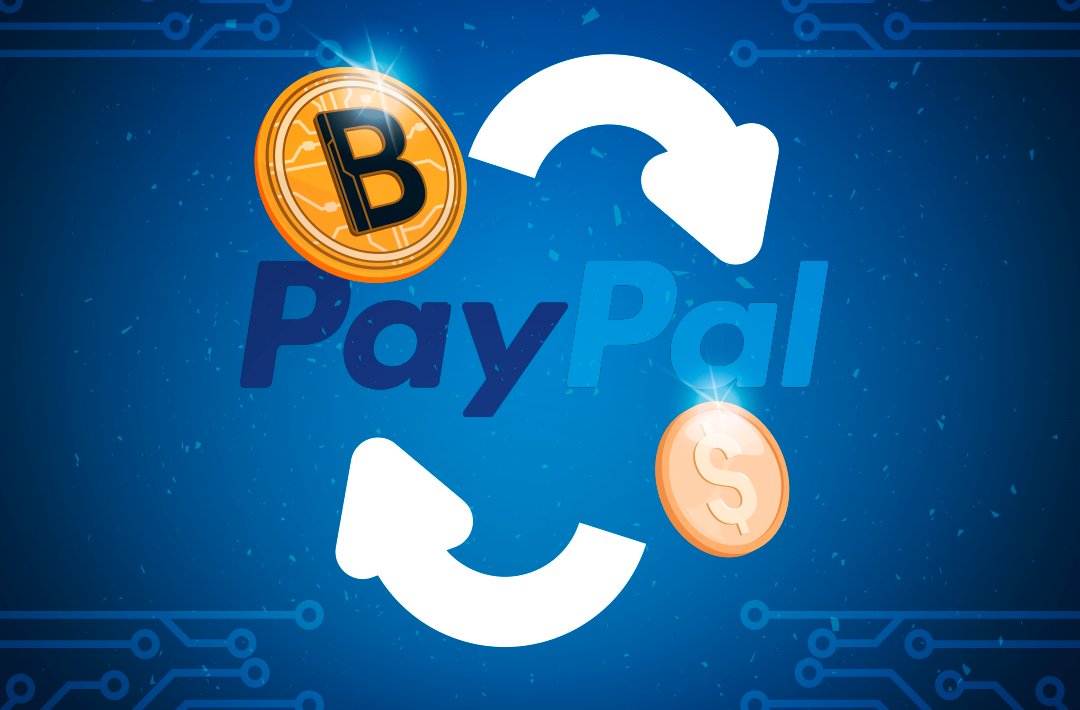 PayPal allows business accounts to make transactions with cryptocurrency