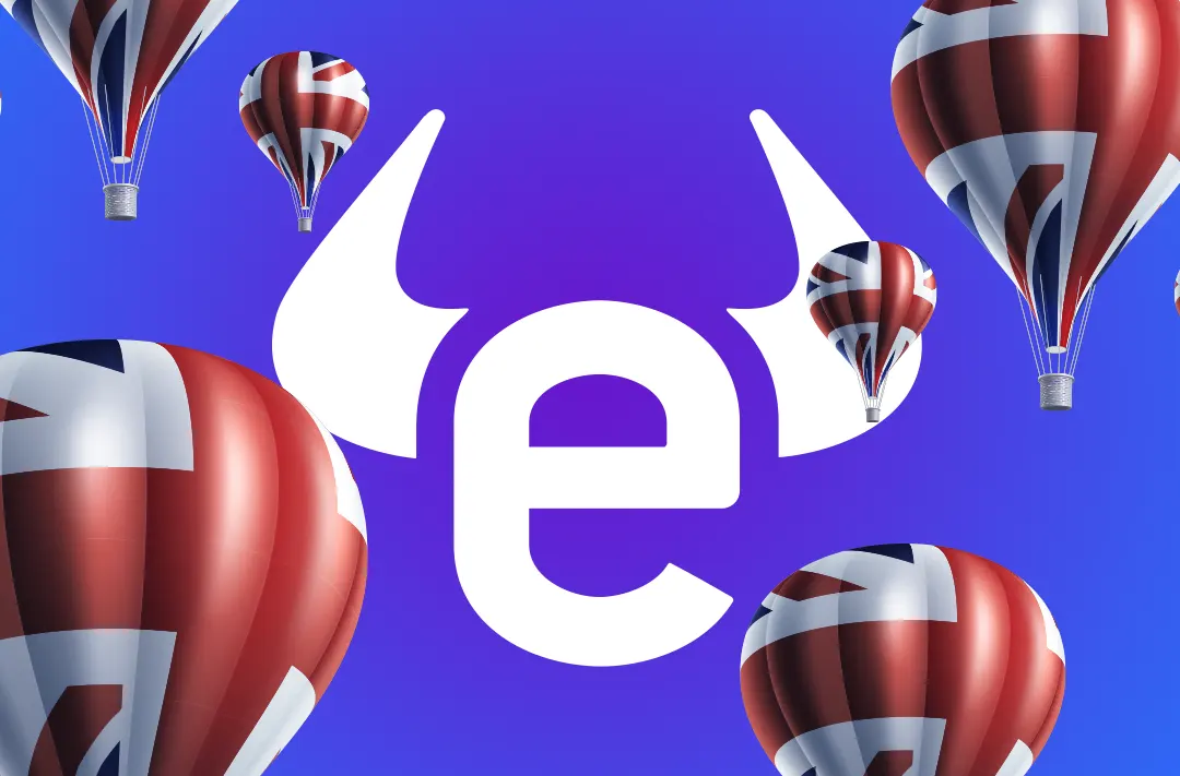 Брокер eToro запустил конвертацию криптовалют в фиат в Великобритании и ЕС