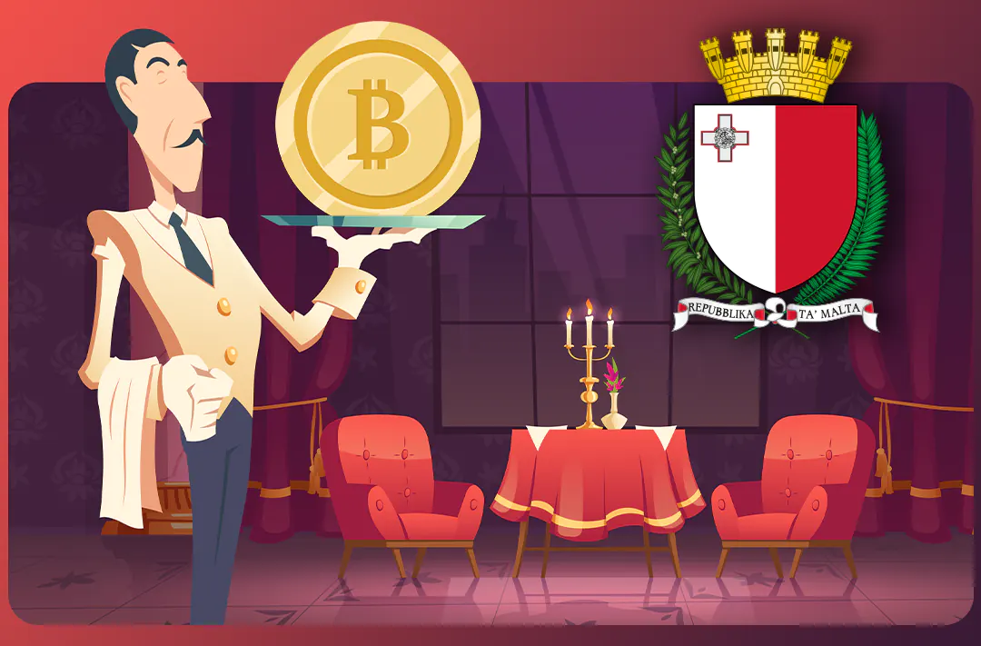 Malta’s restaurant chain announced the acceptance of cryptocurrencies