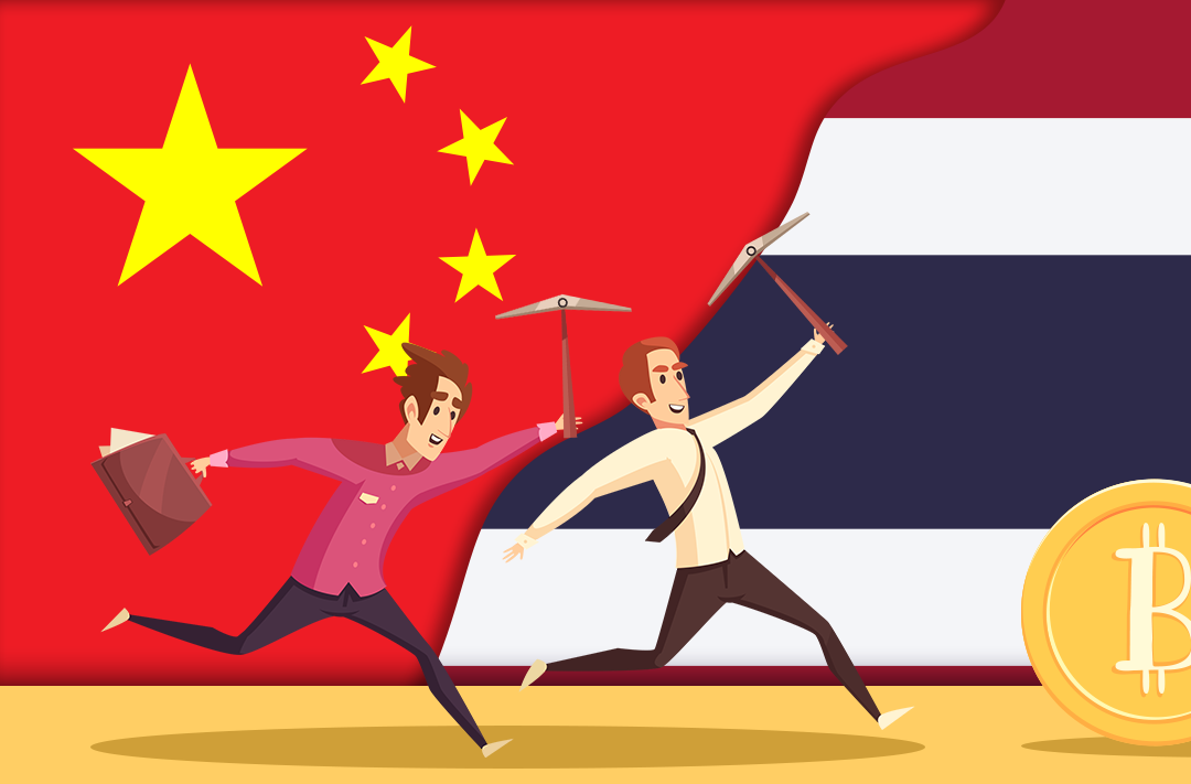 ​В Таиланде наблюдается значительный рост числа майнеров биткоина после запрета криптовалют в Китае