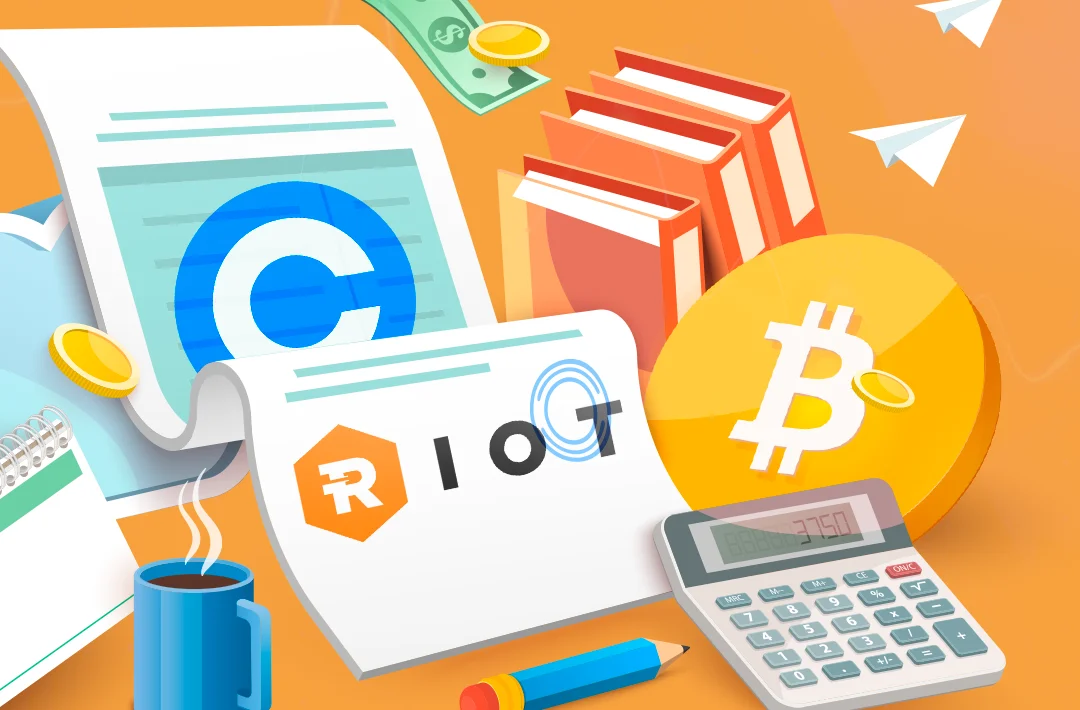 Coinbase выдала майнеру Riot кредит на 100 млн долларов с обеспечением в BTC