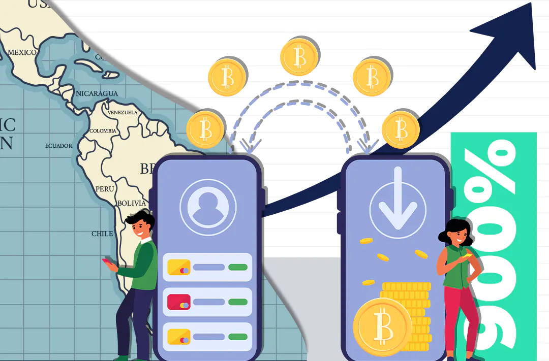 ​Remittances in crypto up 900% in Latin America