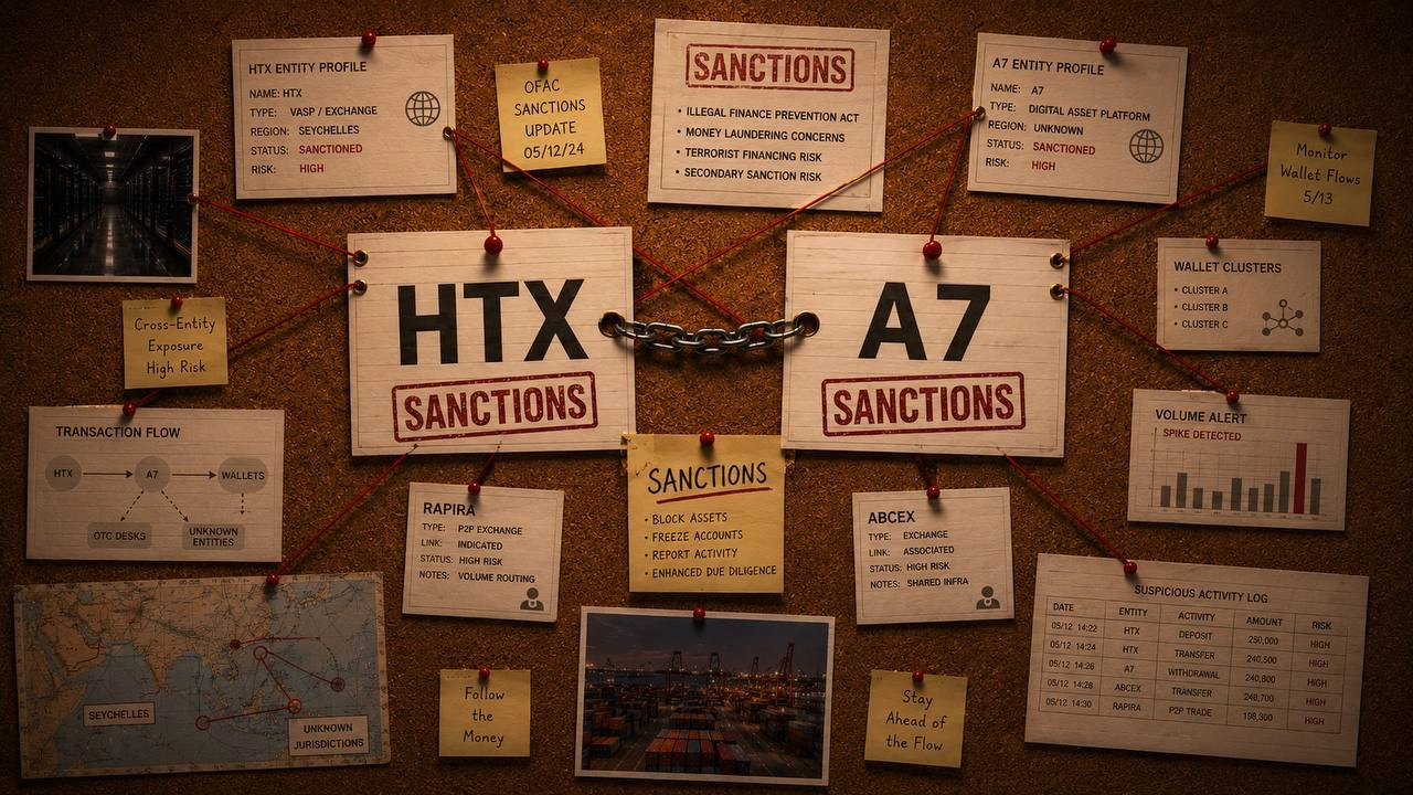 Санкции Британии против HTX и A7: пошаговый гайд для комплаенс-команд по требованиям OFSI