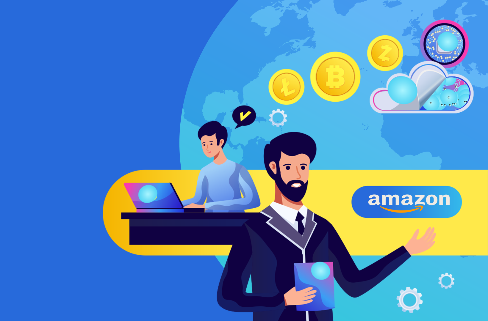 Amazon набирает разработчиков для платежного криптовалютного сервиса