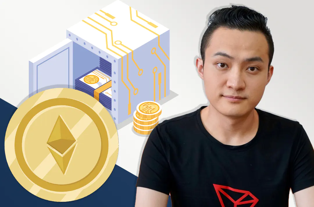 TRON founder buys $33 million worth of ETH in four days