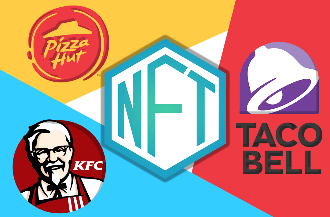 ​KFC, Taco Bell и Pizza Hut зарегистрируют торговые марки для NFT и метавселенных