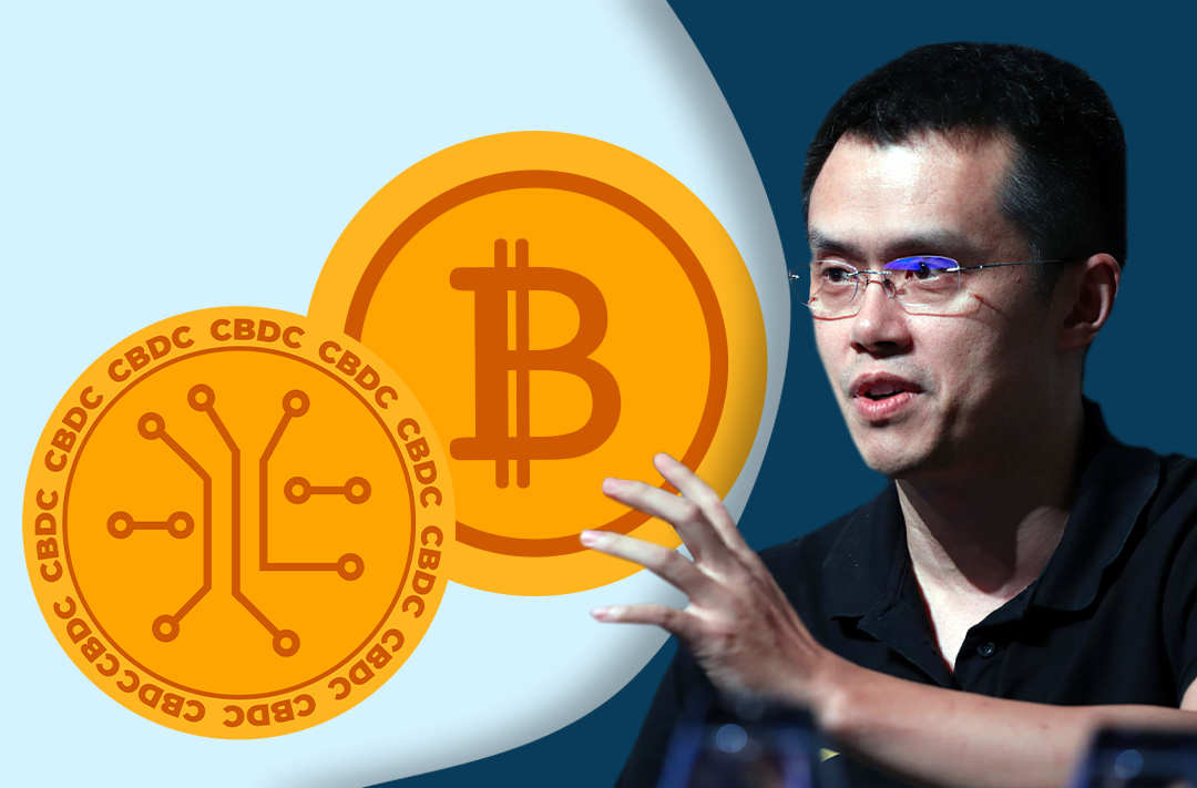​Binance chief urged not to compare central bank digital currencies and bitcoin