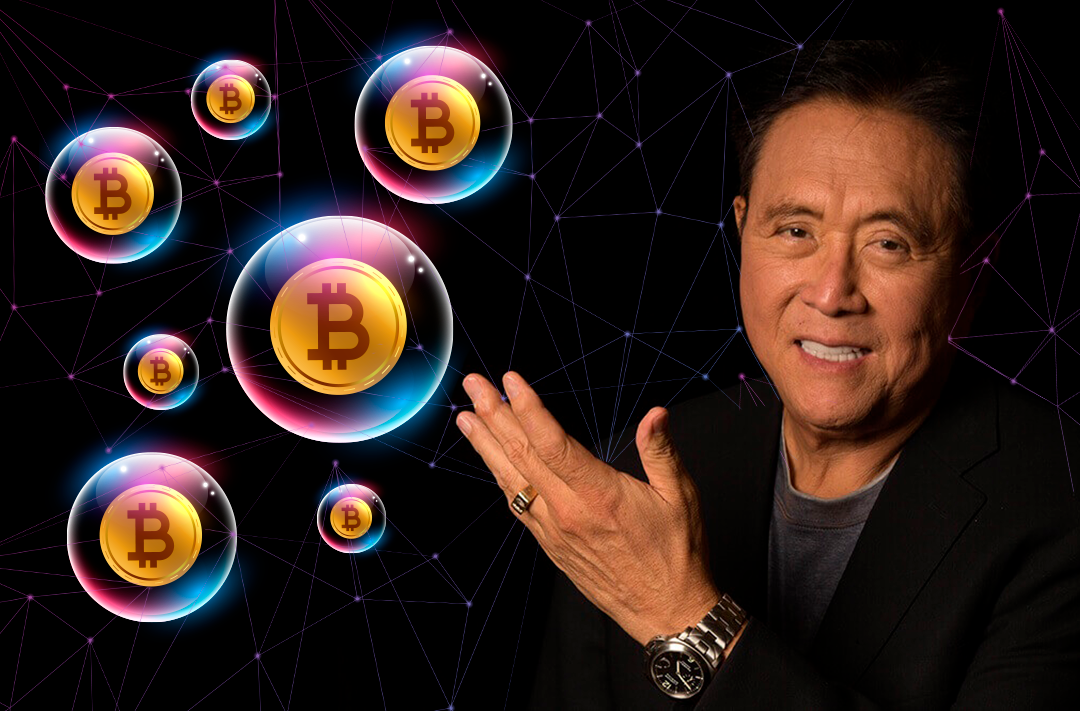 ​Robert Kiyosaki has predicted a crash for bitcoin and the stock market