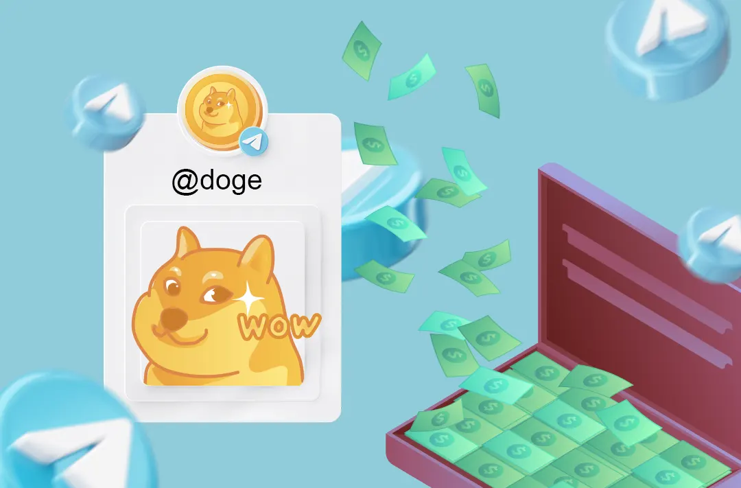​DOGE username sold for $554 000 at Telegram’s auction
