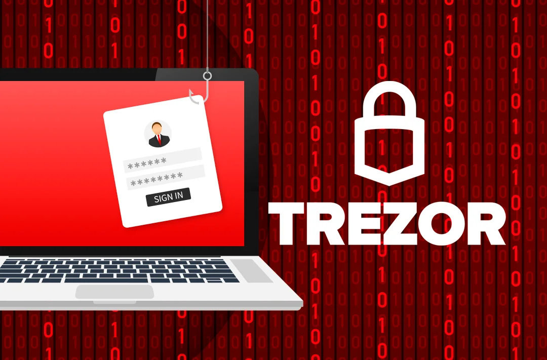 ​Команда Trezor предупредила о массовой фишинговой атаке