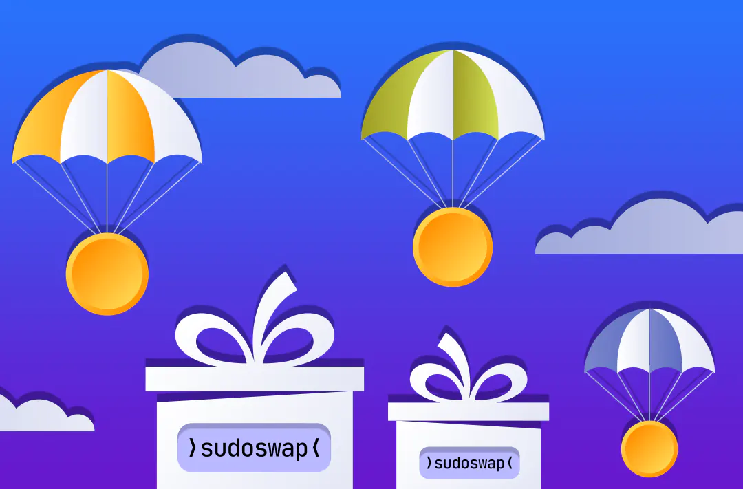 ​Платформа SudoSwap проведет эйрдроп токена управления SUDO 