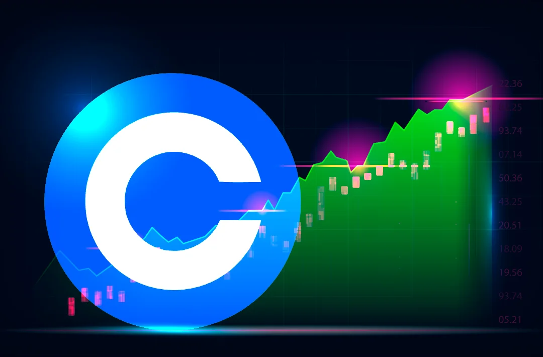 Coinbase shares are up 40% in a month and have hit an all-time high
