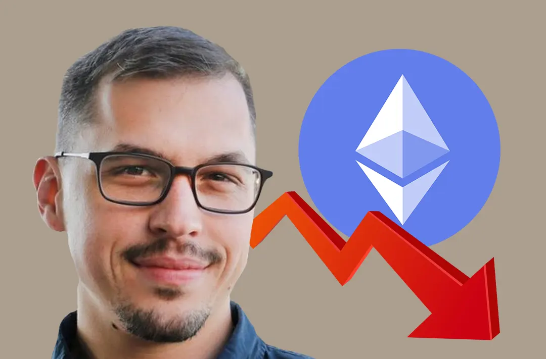 Analyst Justin Bennett predicts a possible 45% drop in ETH
