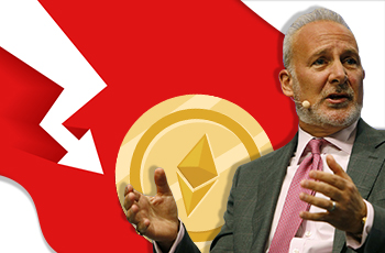 Peter Schiff predicted Ethereum price to fall to $1000