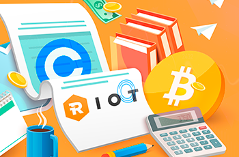 Coinbase выдала майнеру Riot кредит на 100 млн долларов с обеспечением в BTC