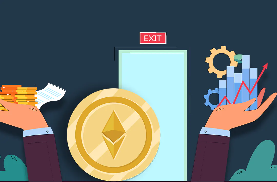 ​Пользователи вывели с бирж Ethereum на сумму в 1 млрд долларов