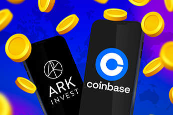 Топ-менеджеры Coinbase и компания ARK Invest за неделю продали акции COIN на 73 млн долларов