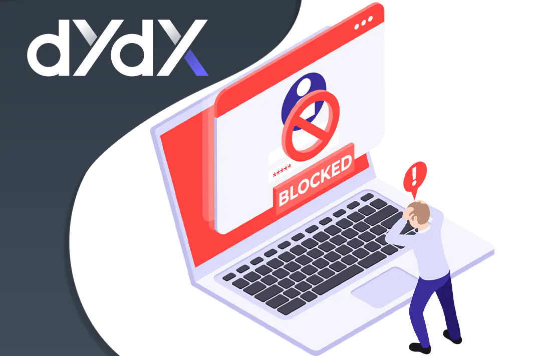 ​dYdX started blocking users with Russian IP addresses