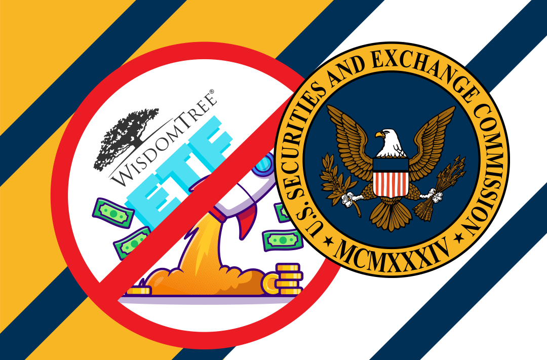 ​The SEC has not approved the WisdomTree application to launch a spot bitcoin ETF