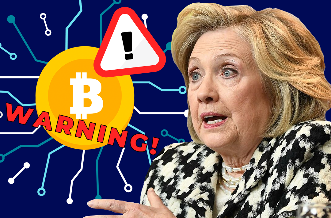 ​Hillary Clinton has called cryptocurrency dangerous for countries