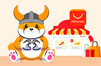 Пользователи Aliexpress смогут оплатить товары с помощью мем-токена Floki