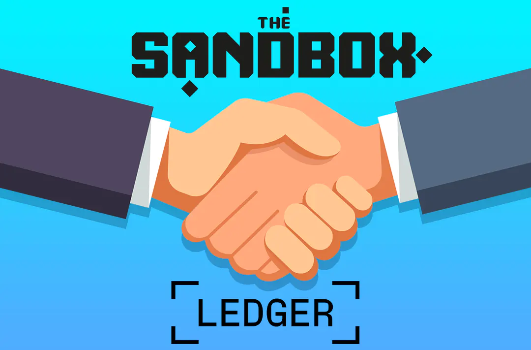 ​Ledger has partnered with The Sandbox to promote its wallets 