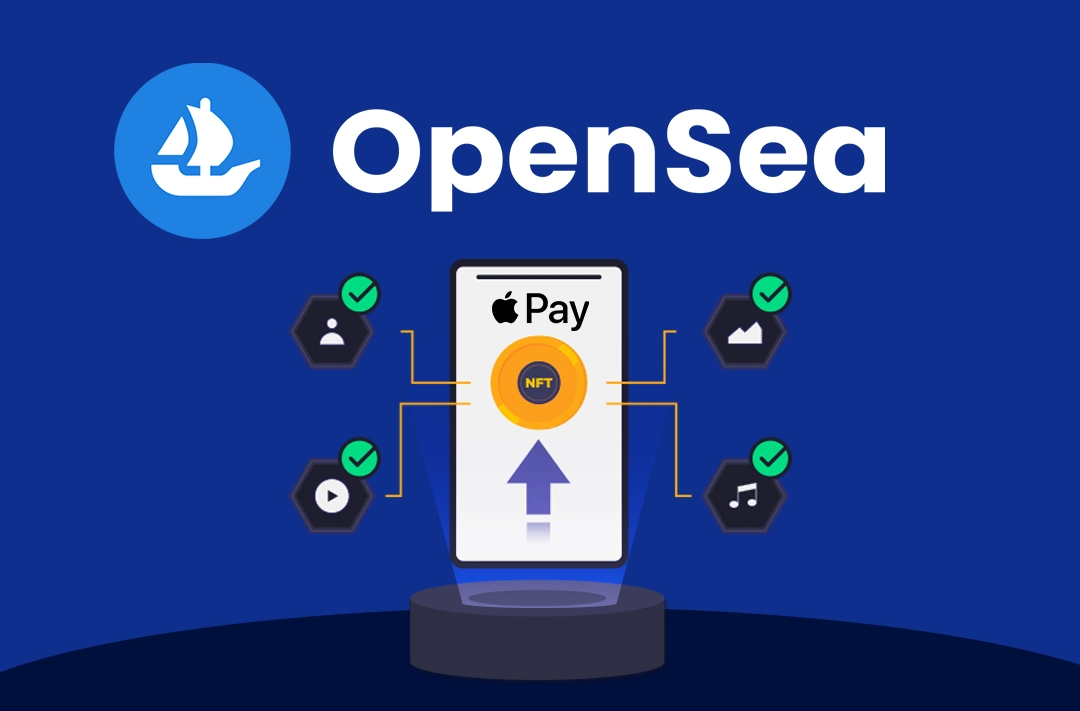 NFT-маркетплейс OpenSea добавит поддержку банковских карт и Apple Pay