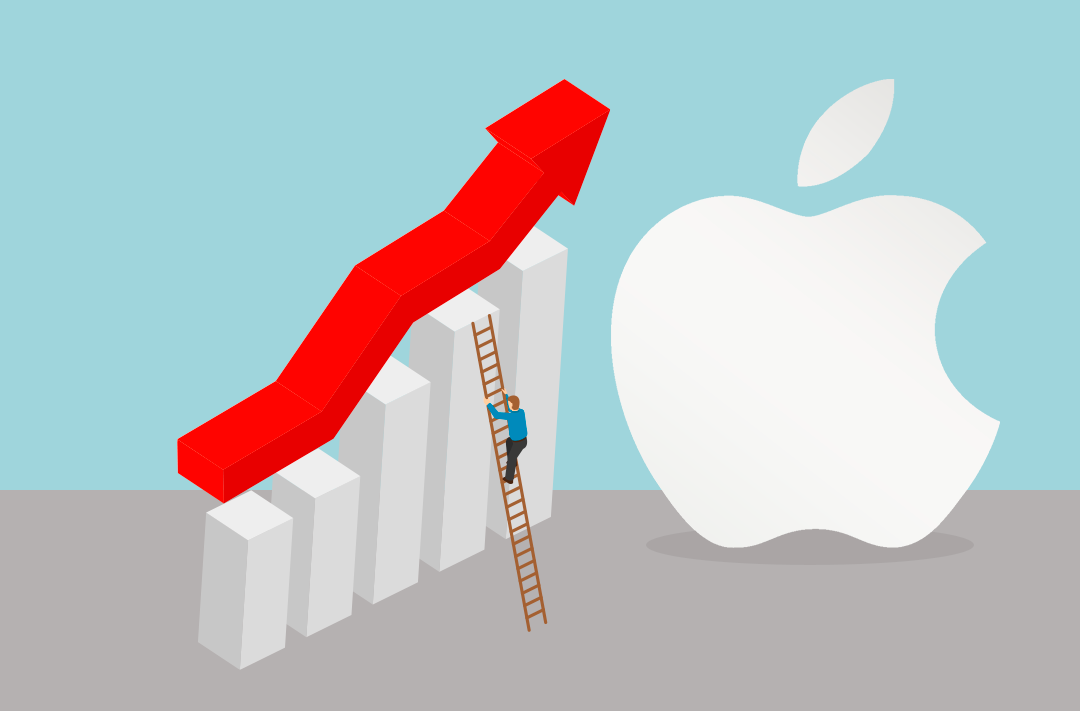 ​Apple stock rose after the company’s head statement about the metaverse