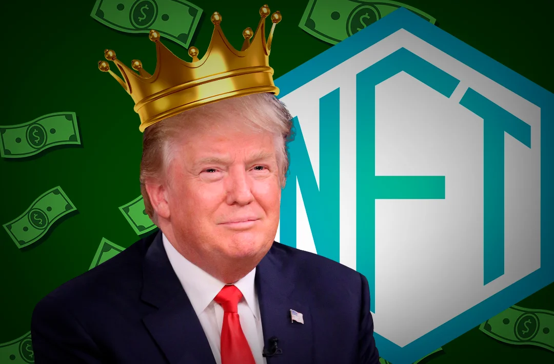 ​Дональд Трамп заработал 4,6 млн долларов на продаже второй серии NFT-коллекции