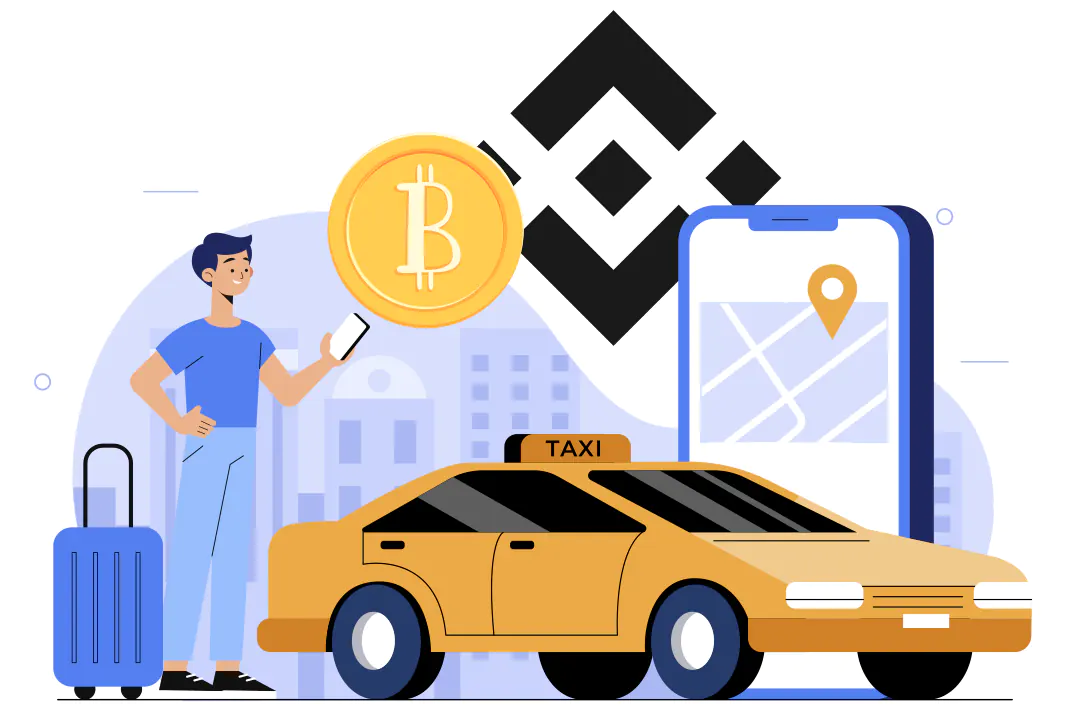 Binance provided the ability to pay for taxis with BNB tokens