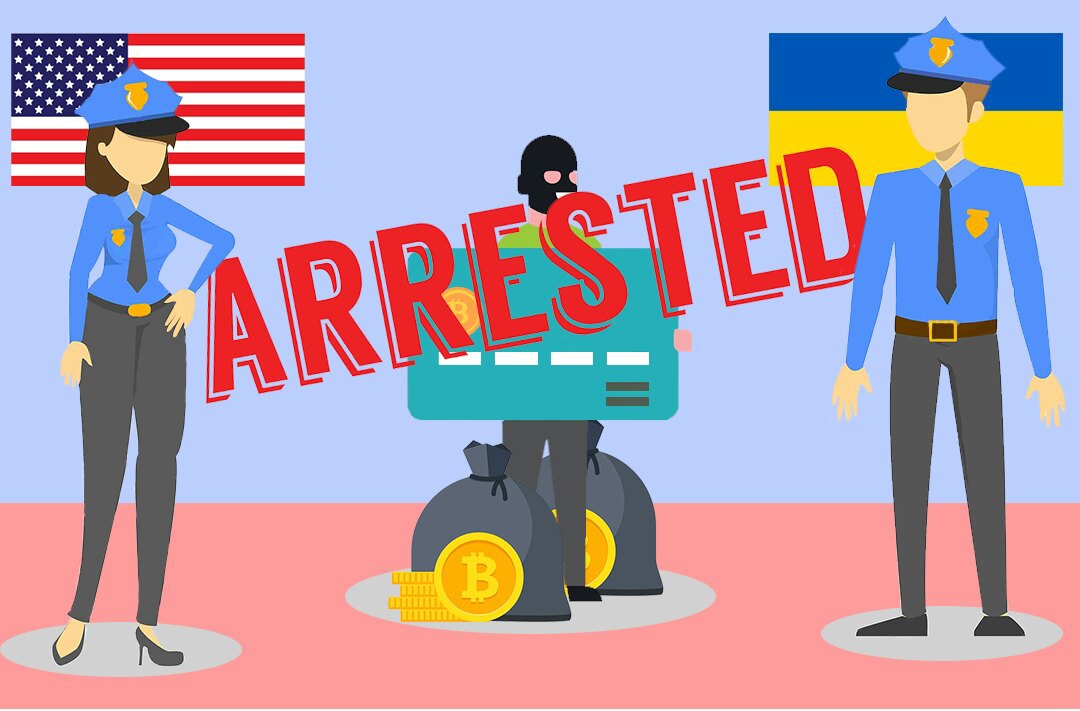 The authorities of Ukraine and the United States have arrested criminals laundering money through bitcoins